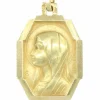 MÉDAILLE VIERGE SIGNÉE "RUFFONI"