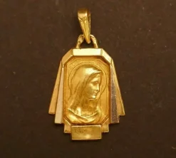 Médaille Viège en Or 2 Tons.
