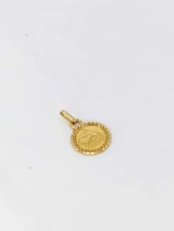 Médaille Zodiaque Augis Or jaune signe du Lion
