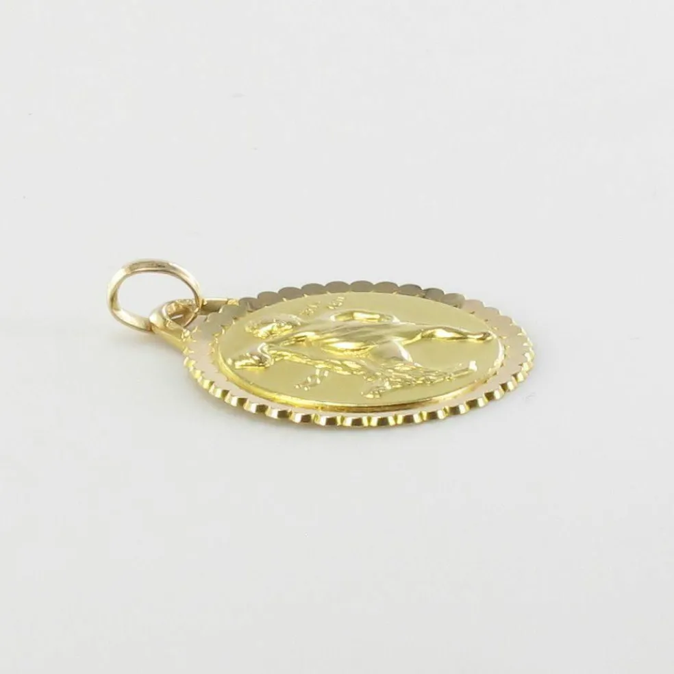 Médaille Zodiaque signe astrologique verseau