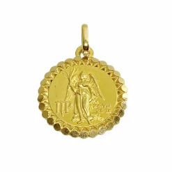 Médaille Zodiaque Vierge Or
