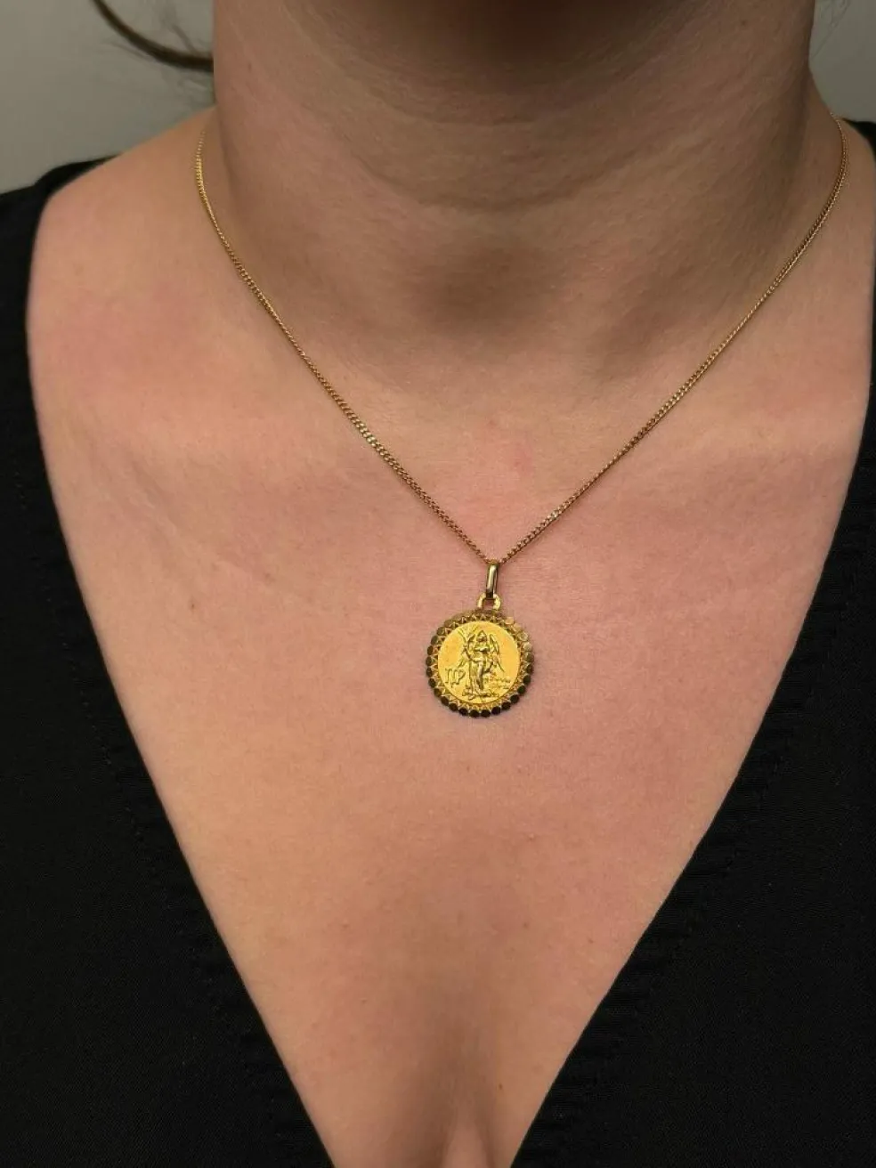 Médaille Zodiaque Vierge Or