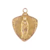 Médaille-Pendentif Art Nouveau en or jaune