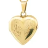 Médaillon Coeur 14 carats
