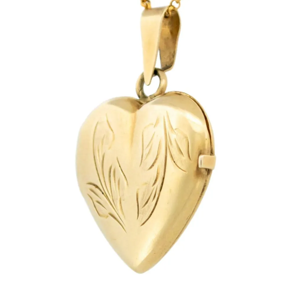 Médaillon Coeur 14 carats
