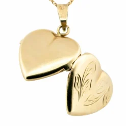 Médaillon Coeur 14 carats