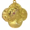 Médaillon en or porte-bonheur