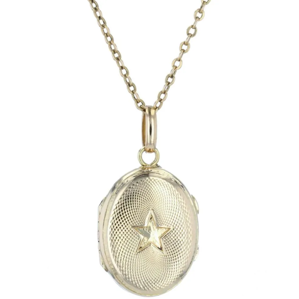 Médaillon ouvrant or jaune