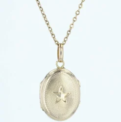 Médaillon ouvrant or jaune