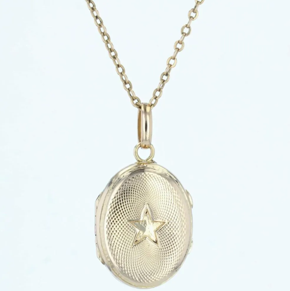 Médaillon ouvrant or jaune