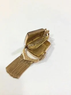 Médaillon Photo Or Art Nouveau