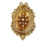Médaillon Porte Souvenir Or et Perles Fines
