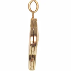 Médaillon porte-bonheur Art Nouveau Diamants