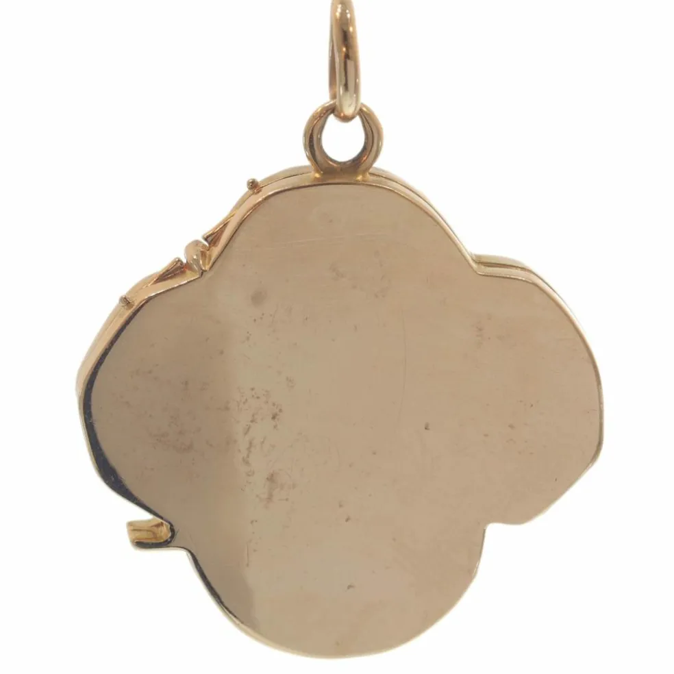 Médaillon porte-bonheur Art Nouveau Diamants