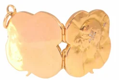 Médaillon porte-bonheur Art Nouveau Diamants