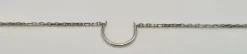 Mono boucle d'oreille en Or blanc