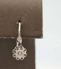 Mono boucle d'oreille Or blanc Diamant