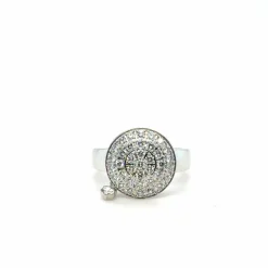 MontBlanc - Bague « La Dame Blanche » Or blanc et diamants