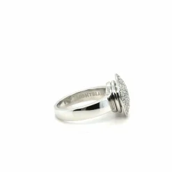 MontBlanc - Bague « La Dame Blanche » Or blanc et diamants