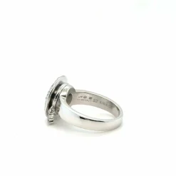 MontBlanc - Bague « La Dame Blanche » Or blanc et diamants