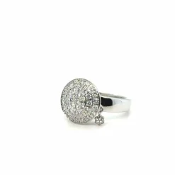 MontBlanc - Bague « La Dame Blanche » Or blanc et diamants