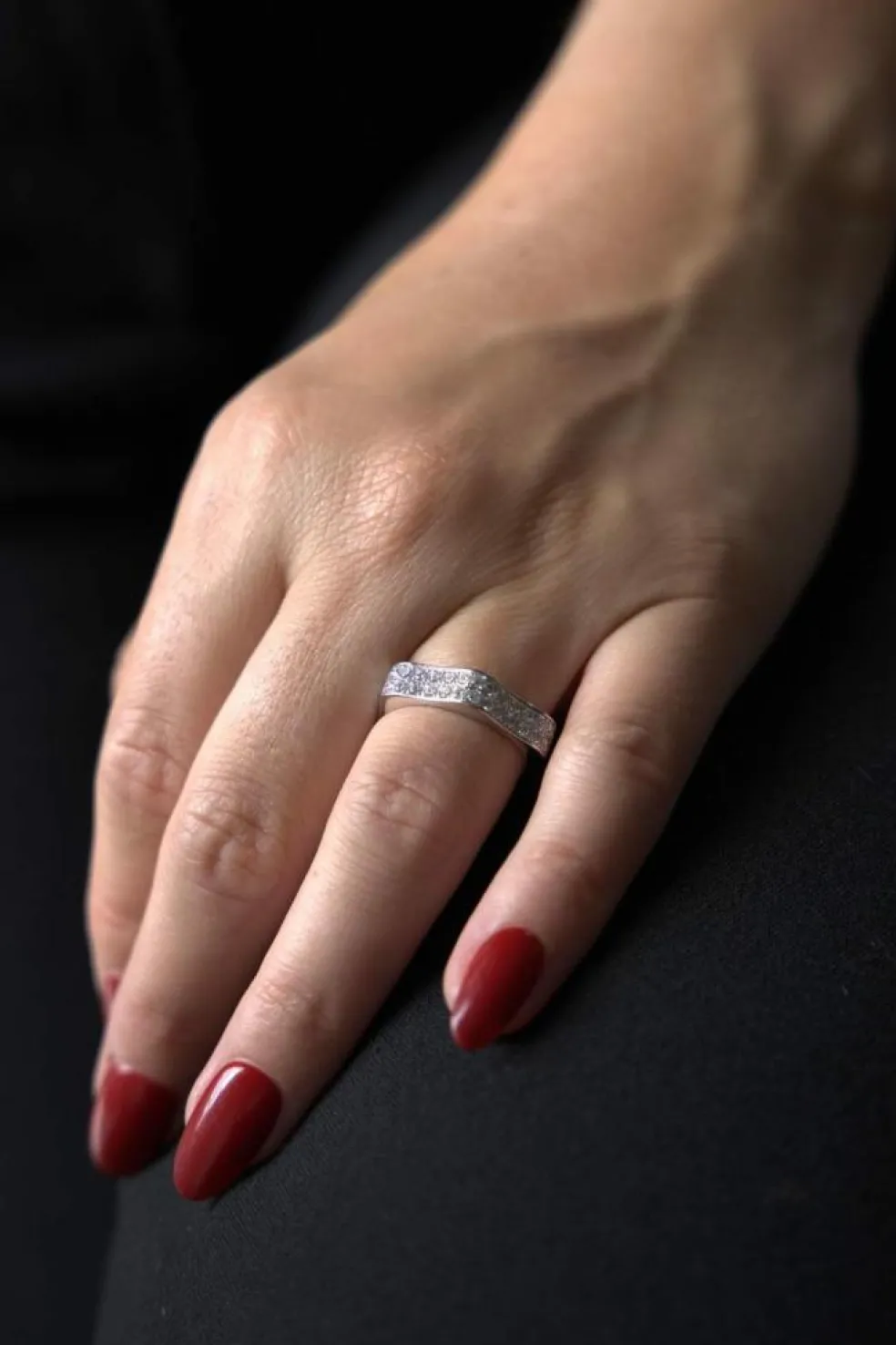 Montblanc Bague Alliance 4810 Or blanc Diamant