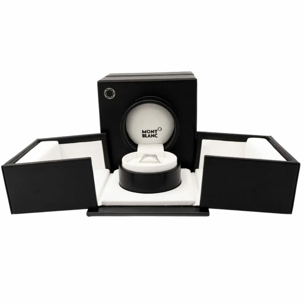 Montblanc Bague Alliance 4810 Or blanc Diamant