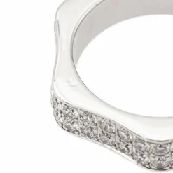 Montblanc Bague Alliance 4810 Or blanc Diamant