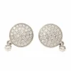MontBlanc Boucles d'oreilles Dame Blanche Or blanc Diamant