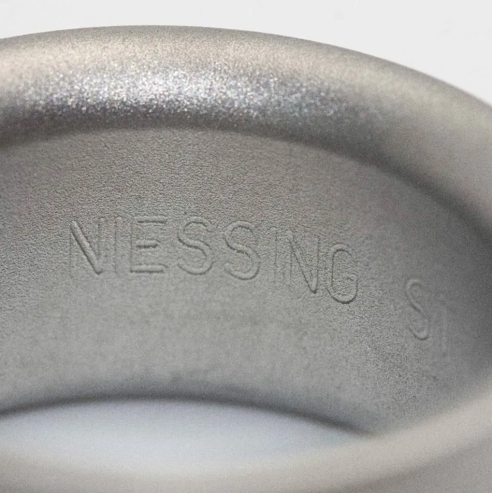 NIESSING - Bague en Acier et Diamants