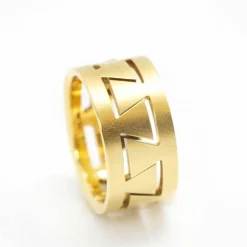 NIESSING - Bague MEANDRO en or jaune