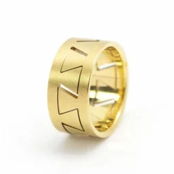 NIESSING - Bague MEANDRO en or jaune
