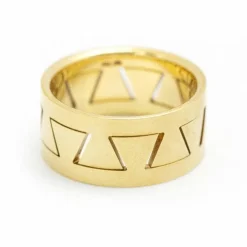 NIESSING - Bague MEANDRO en or jaune