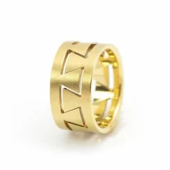NIESSING - Bague MEANDRO en or jaune