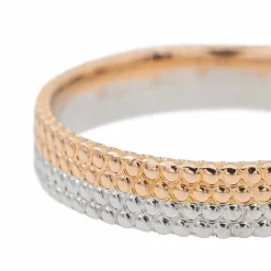 Non signé Bague Alliance Or rose