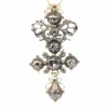 Or, croix de diamant