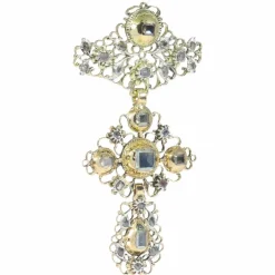 Or, croix de diamant