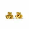 Paire De Boucle d'Oreilles Fleurs