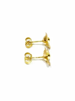 Paire De Boucle d'Oreilles Fleurs