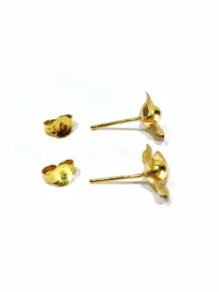 Paire De Boucle d'Oreilles Fleurs
