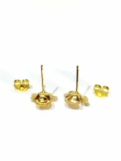 Paire De Boucle d'Oreilles Fleurs