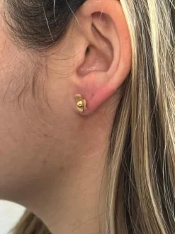 Paire De Boucle d'Oreilles Fleurs