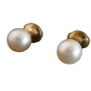 Paire de Boucles d'Oreilles Perles de Culture