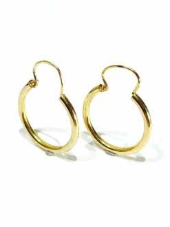 Paire De Boucles d'Oreilles créole en or