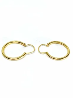 Paire De Boucles d'Oreilles créole en or