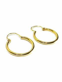 Paire De Boucles d'Oreilles créole en or