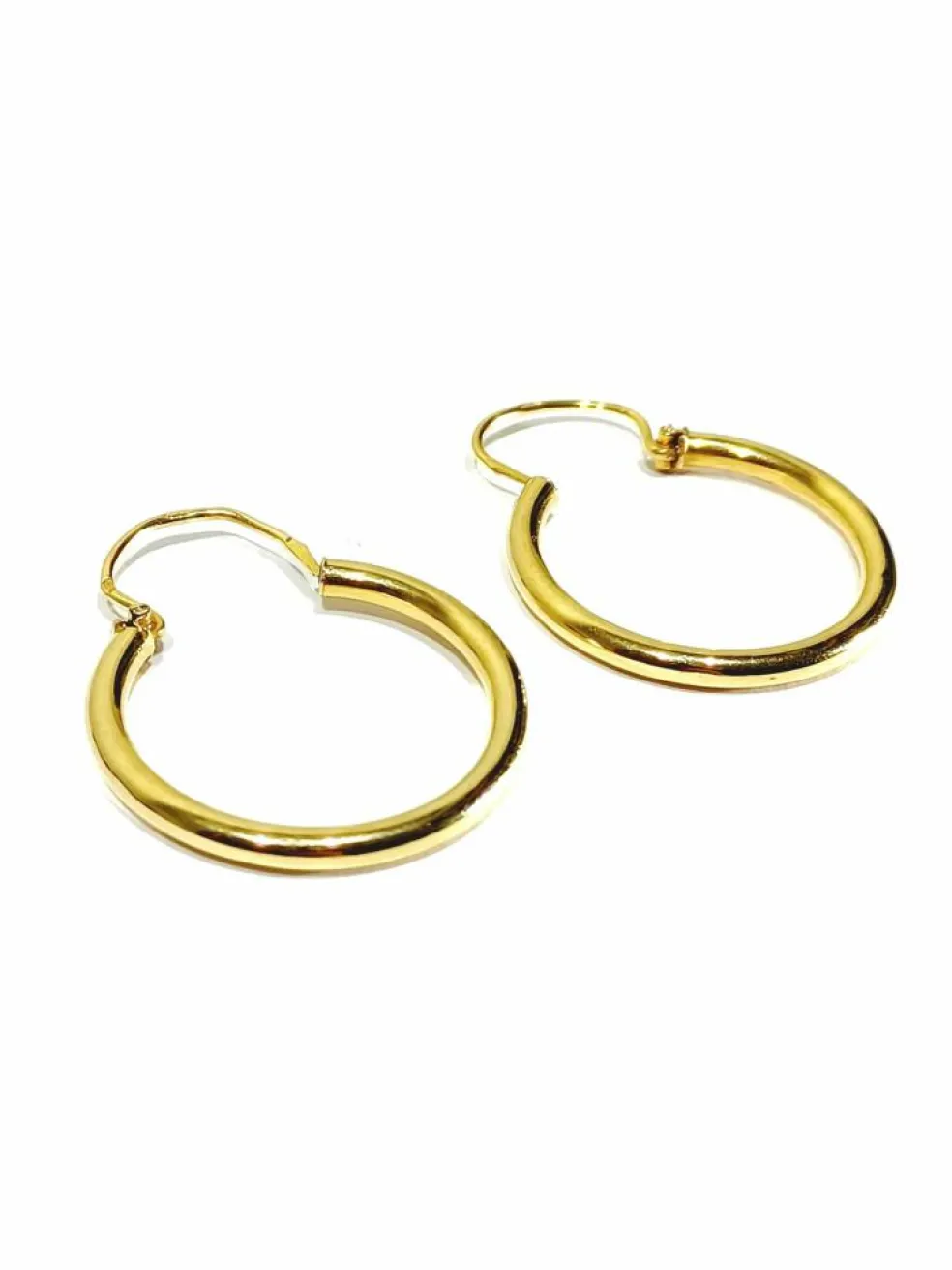Paire De Boucles d'Oreilles créole en or