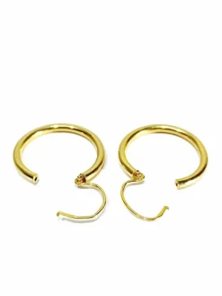 Paire De Boucles d'Oreilles créole en or