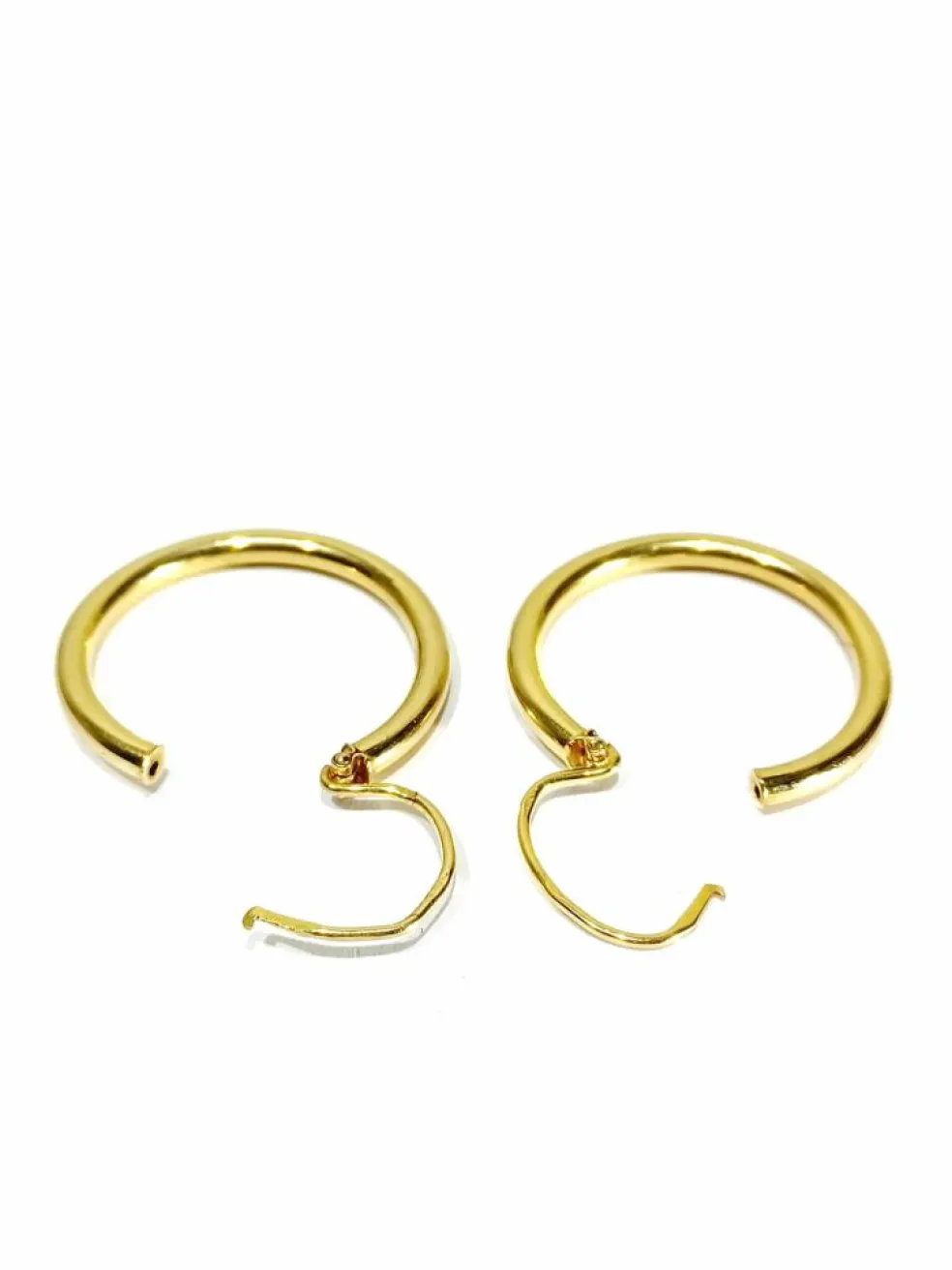 Paire De Boucles d'Oreilles créole en or