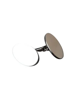 Paire De Boutons De Manchettes En Argent